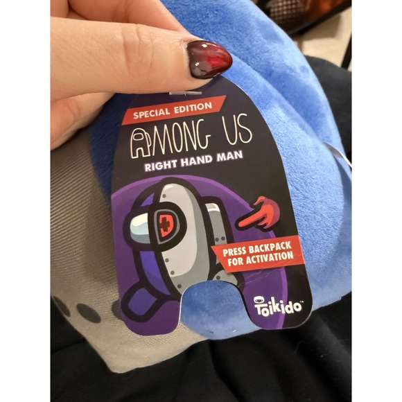 Among Us lot of 5 3 NWT tokidoki Right Hand Man shapeshifter keychain - Picture 2 of 2